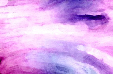 Soyut suluboya sanat eserleri. Fırça boyalı dijital resim. Renkli yaratıcı suluboya çizimi.