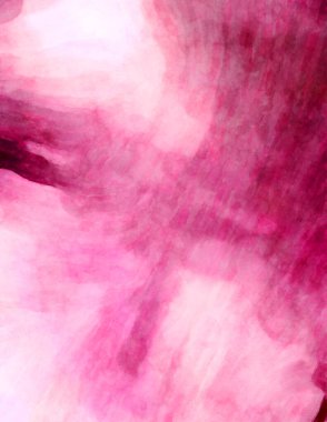 Soyut suluboya sanat eserleri. Fırça boyalı dijital resim. Renkli yaratıcı suluboya çizimi.