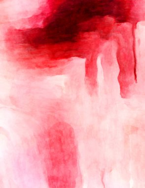 Soyut suluboya sanat eserleri. Fırça boyalı dijital resim. Renkli yaratıcı suluboya çizimi.