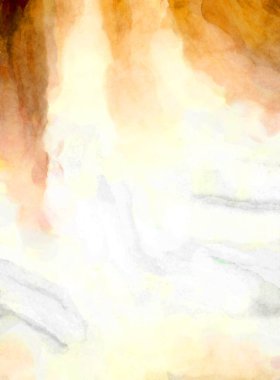 Soyut suluboya sanat eserleri. Fırça boyalı dijital resim. Renkli yaratıcı suluboya çizimi.