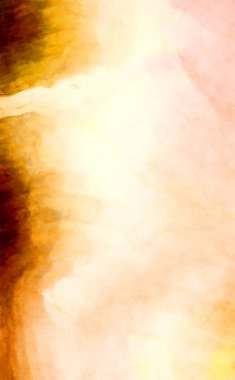 Soyut suluboya sanat eserleri. Fırça boyalı dijital resim. Renkli yaratıcı suluboya çizimi.