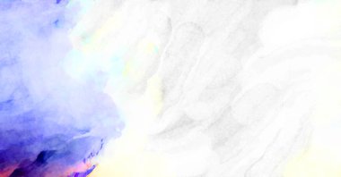 Soyut suluboya sanat eserleri. Fırça boyalı dijital resim. Renkli yaratıcı suluboya çizimi.