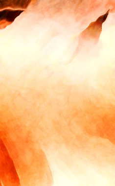 Soyut suluboya sanat eserleri. Fırça boyalı dijital resim. Renkli yaratıcı suluboya çizimi.