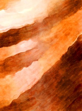 Soyut suluboya sanat eserleri. Fırça boyalı dijital resim. Renkli yaratıcı suluboya çizimi.