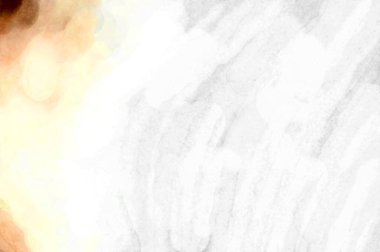 Soyut suluboya sanat eserleri. Fırça boyalı dijital resim. Renkli yaratıcı suluboya çizimi.