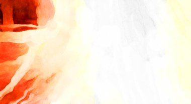 Soyut suluboya sanat eserleri. Fırça boyalı dijital resim. Renkli yaratıcı suluboya çizimi.