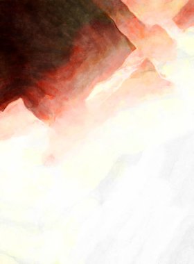 Soyut suluboya sanat eserleri. Fırça boyalı dijital resim. Renkli yaratıcı suluboya çizimi.