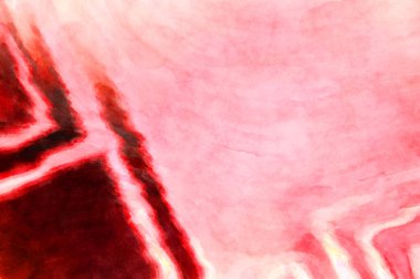 Soyut suluboya sanat eserleri. Fırça boyalı dijital resim. Renkli yaratıcı suluboya çizimi.