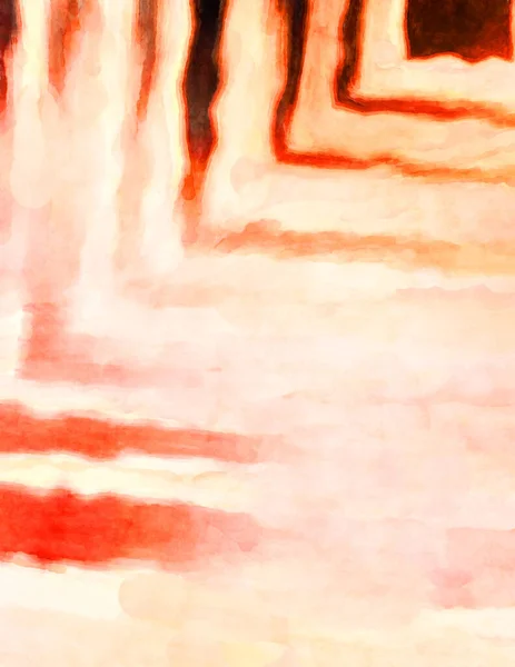 Виразний Абстрактний Акварельний Живопис Кисть Пофарбована Цифрове Мистецтво Живопис Барвиста — стокове фото