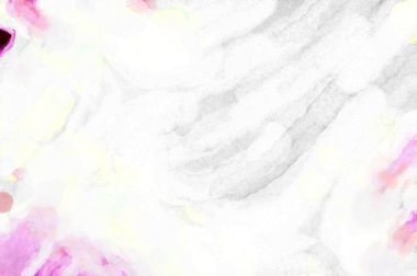 Soyut suluboya sanat eserleri. Fırça boyalı dijital resim. Renkli yaratıcı suluboya çizimi.