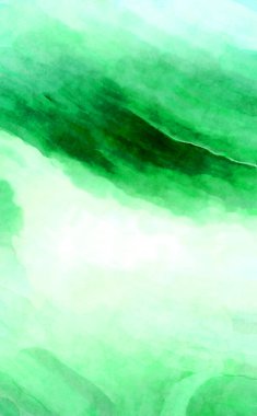 Soyut suluboya sanat eserleri. Fırça boyalı dijital resim. Renkli yaratıcı suluboya çizimi.