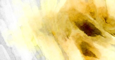 Soyut suluboya sanat eserleri. Fırça boyalı dijital resim. Renkli yaratıcı suluboya çizimi.