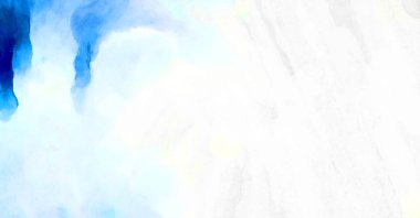 Soyut suluboya sanat eserleri. Fırça boyalı dijital resim. Renkli yaratıcı suluboya çizimi.