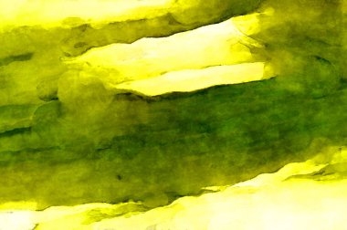 Soyut suluboya sanat eserleri. Fırça boyalı dijital resim. Renkli yaratıcı suluboya çizimi.