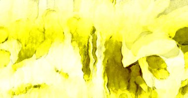 Soyut suluboya sanat eserleri. Fırça boyalı dijital resim. Renkli yaratıcı suluboya çizimi.