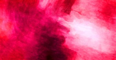 Soyut suluboya sanat eserleri. Fırça boyalı dijital resim. Renkli yaratıcı suluboya çizimi.