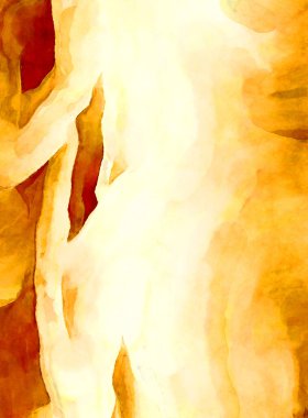 Soyut suluboya sanat eserleri. Fırça boyalı dijital resim. Renkli yaratıcı suluboya çizimi.