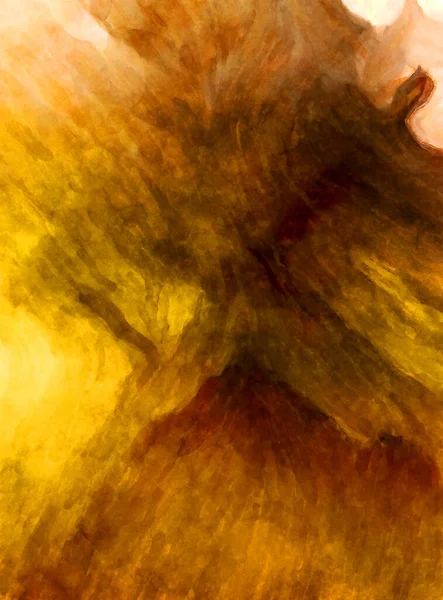 Expressief Abstract Aquarel Kunstwerk Borstel Geschilderd Digitale Kunst Schilderen Kleurrijke — Stockfoto