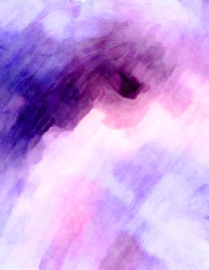 Soyut suluboya sanat eserleri. Fırça boyalı dijital resim. Renkli yaratıcı suluboya çizimi.