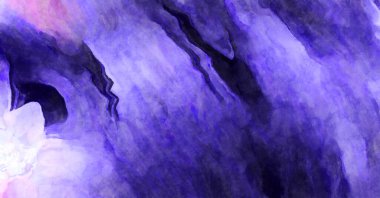 Soyut suluboya sanat eserleri. Fırça boyalı dijital resim. Renkli yaratıcı suluboya çizimi.