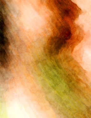 Soyut suluboya sanat eserleri. Fırça boyalı dijital resim. Renkli yaratıcı suluboya çizimi.