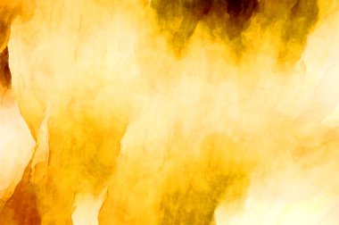 Soyut suluboya sanat eserleri. Fırça boyalı dijital resim. Renkli yaratıcı suluboya çizimi.