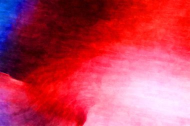 Soyut suluboya sanat eserleri. Fırça boyalı dijital resim. Renkli yaratıcı suluboya çizimi.