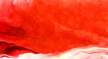 Soyut suluboya sanat eserleri. Fırça boyalı dijital resim. Renkli yaratıcı suluboya çizimi.