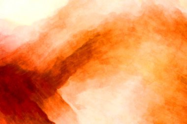 Soyut suluboya sanat eserleri. Fırça boyalı dijital resim. Renkli yaratıcı suluboya çizimi.