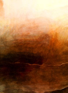 Soyut suluboya sanat eserleri. Fırça boyalı dijital resim. Renkli yaratıcı suluboya çizimi.