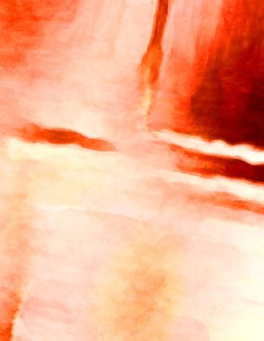 Soyut suluboya sanat eserleri. Fırça boyalı dijital resim. Renkli yaratıcı suluboya çizimi.