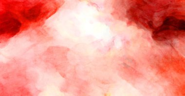 Soyut suluboya sanat eserleri. Fırça boyalı dijital resim. Renkli yaratıcı suluboya çizimi.