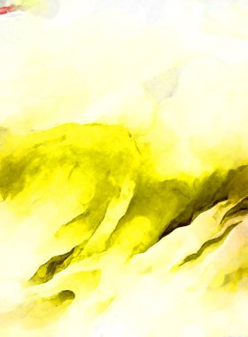 Soyut suluboya sanat eserleri. Fırça boyalı dijital resim. Renkli yaratıcı suluboya çizimi.