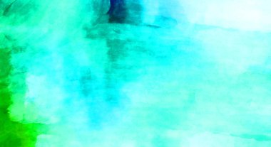 Soyut suluboya sanat eserleri. Fırça boyalı dijital resim. Renkli yaratıcı suluboya çizimi.