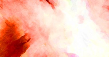 Soyut suluboya sanat eserleri. Fırça boyalı dijital resim. Renkli yaratıcı suluboya çizimi.