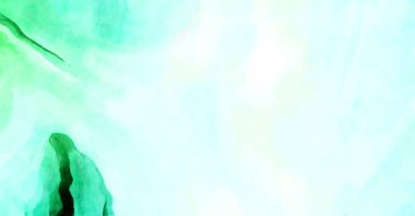 Soyut suluboya sanat eserleri. Fırça boyalı dijital resim. Renkli yaratıcı suluboya çizimi.