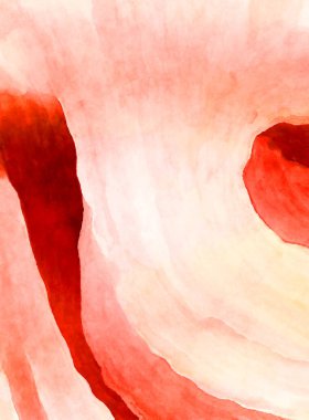 Soyut suluboya sanat eserleri. Fırça boyalı dijital resim. Renkli yaratıcı suluboya çizimi.