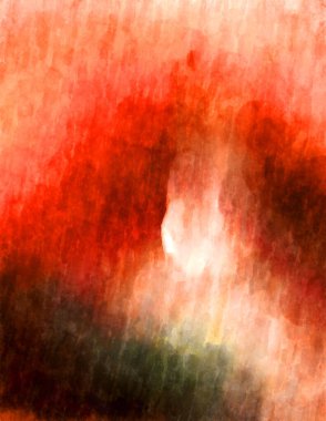 Soyut suluboya sanat eserleri. Fırça boyalı dijital resim. Renkli yaratıcı suluboya çizimi.