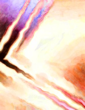 Soyut suluboya sanat eserleri. Fırça boyalı dijital resim. Renkli yaratıcı suluboya çizimi.