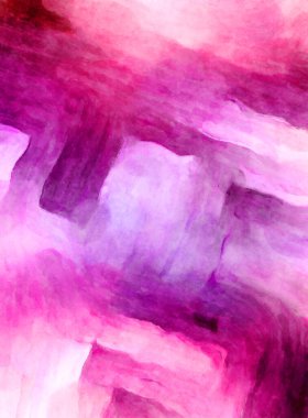 Soyut suluboya sanat eserleri. Fırça boyalı dijital resim. Renkli yaratıcı suluboya çizimi.