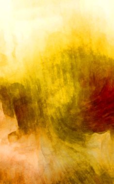 Soyut suluboya sanat eserleri. Fırça boyalı dijital resim. Renkli yaratıcı suluboya çizimi.