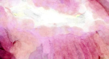 Soyut suluboya sanat eserleri. Fırça boyalı dijital resim. Renkli yaratıcı suluboya çizimi.