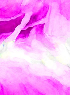 Soyut suluboya sanat eserleri. Fırça boyalı dijital resim. Renkli yaratıcı suluboya çizimi.