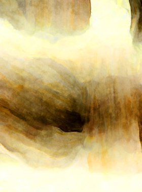 Soyut suluboya sanat eserleri. Fırça boyalı dijital resim. Renkli yaratıcı suluboya çizimi.