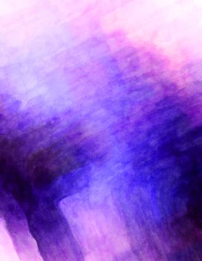 Soyut suluboya sanat eserleri. Fırça boyalı dijital resim. Renkli yaratıcı suluboya çizimi.