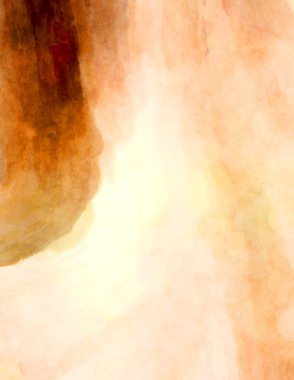 Soyut suluboya sanat eserleri. Fırça boyalı dijital resim. Renkli yaratıcı suluboya çizimi.