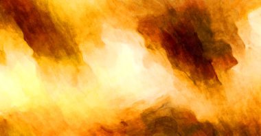 Soyut suluboya sanat eserleri. Fırça boyalı dijital resim. Renkli yaratıcı suluboya çizimi.