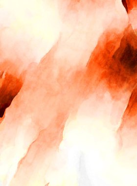 Soyut suluboya sanat eserleri. Fırça boyalı dijital resim. Renkli yaratıcı suluboya çizimi.