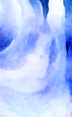 Soyut suluboya sanat eserleri. Fırça boyalı dijital resim. Renkli yaratıcı suluboya çizimi.