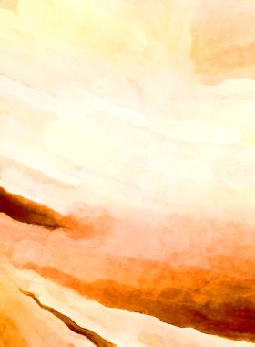 Soyut suluboya sanat eserleri. Fırça boyalı dijital resim. Renkli yaratıcı suluboya çizimi.